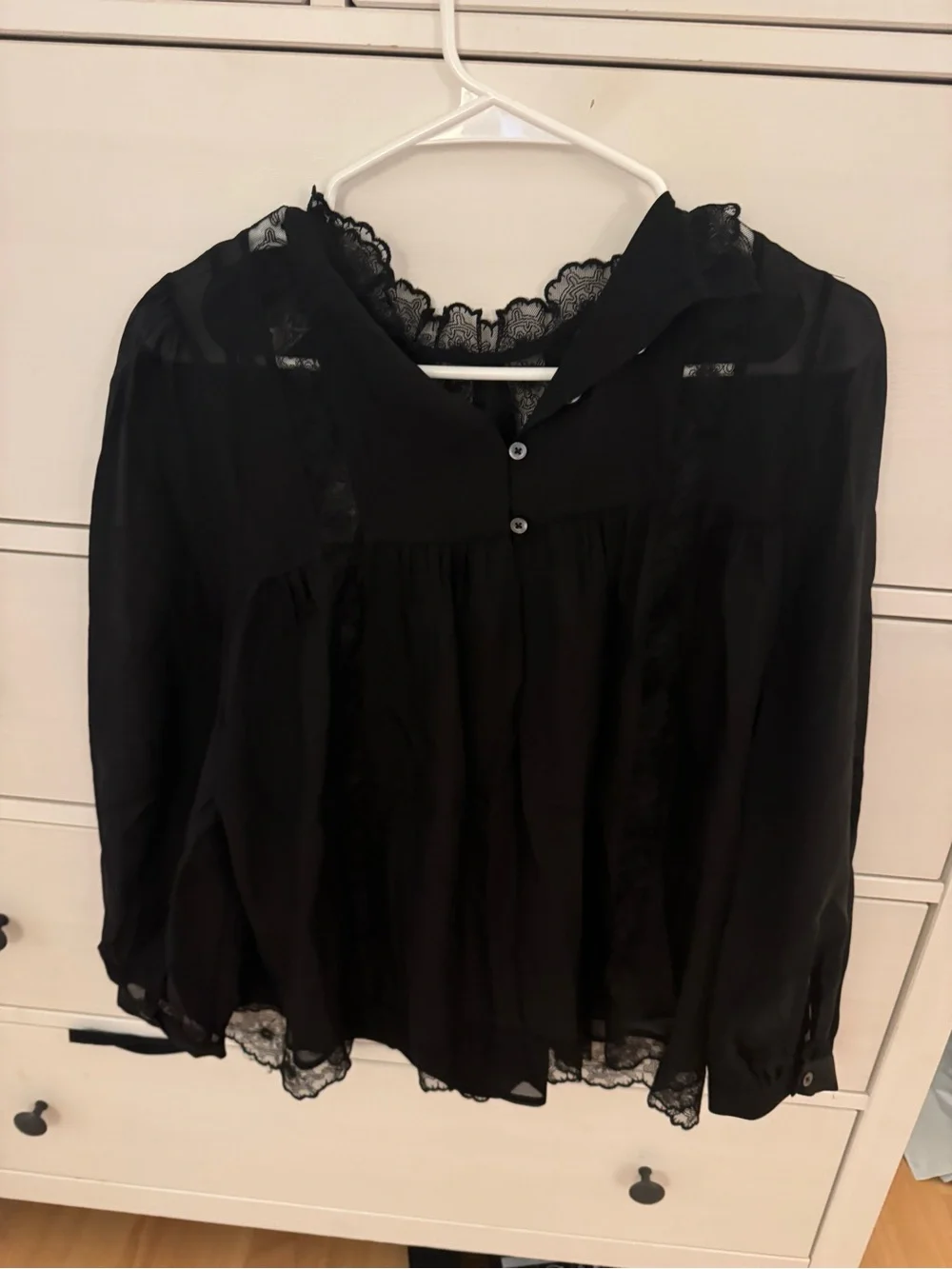 Madewell sheer black
